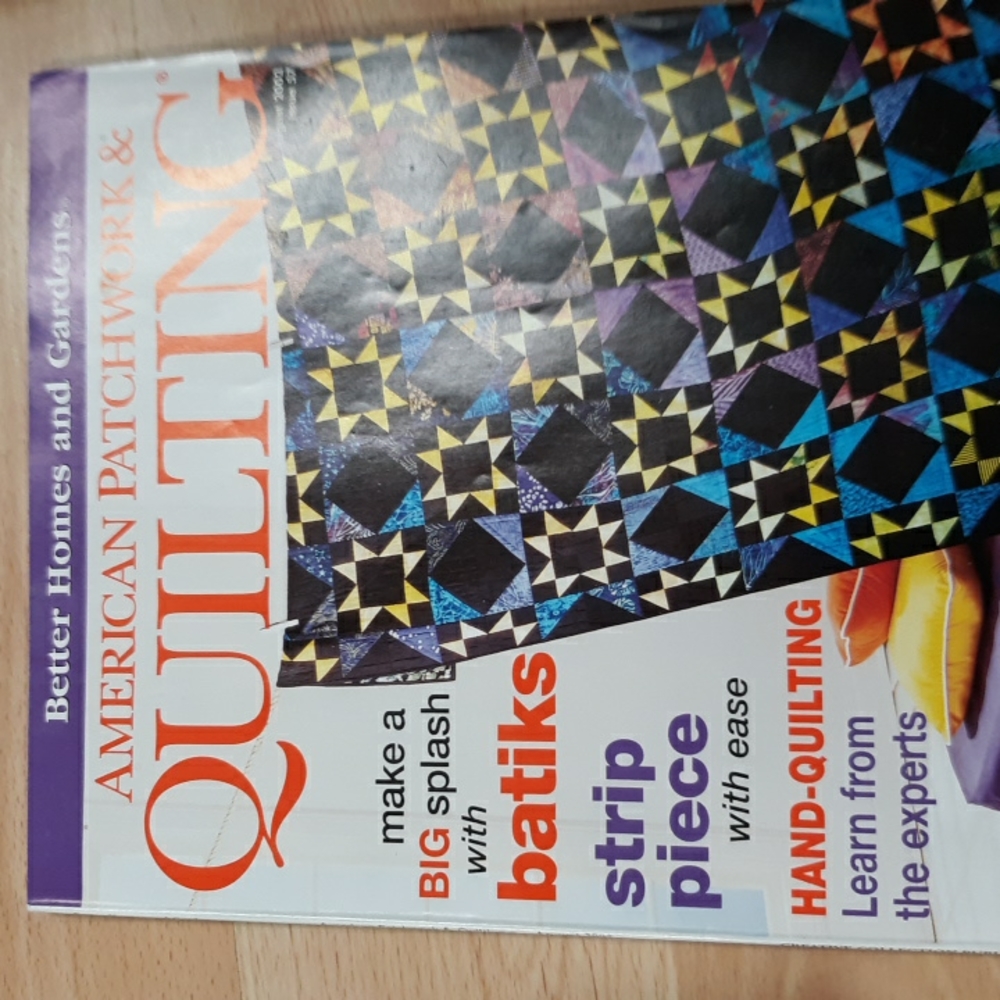 Quilting magazines